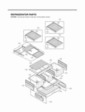 REFRIGERATOR PARTS Diagram and Parts List for LFX25975SB LFX25975SB /02 LG Refrigerator