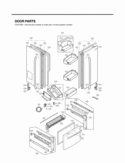 Part Location Diagram of ADD36652755 LG Door Foam Assembly,Refrigerator