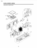 Part Location Diagram of ACF67062310 LG Compressor Assembly