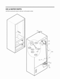 ICE & WATER PARTS Diagram and Parts List for LFX28977ST LFX28977ST /02 LG Refrigerator