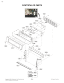 CONTROLLER PARTS Diagram and Parts List for LRE30453WW LRE30453WW/00 LG Range