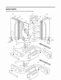 Part Location Diagram of ADX73670402 LG GASKET ASSEMBLY,DOOR