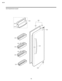 Part Location Diagram of ADD30170716 LG DOOR FOAM ASSEMBLY,REFRI