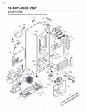 Part Location Diagram of ACQ75453701 LG Cover Assembly,PCB