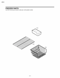 FREEZER PARTS Diagram and Parts List for LBC22520ST AST1LGG LG Refrigerator