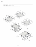 REFRIGERATOR PARTS Diagram and Parts List for LBC22520ST AST1LGG LG Refrigerator
