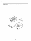 FREEZER PARTS Diagram and Parts List for LFC20760ST AST2LGY LG Refrigerator