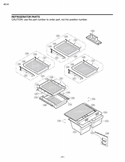 REFRIGERATOR PARTS Diagram and Parts List for LFC20760ST AST2LGY LG Refrigerator