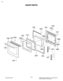 Part Location Diagram of ADV34868802 LG Frame Assembly,Door