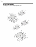 REFRIGERATOR PARTS . Diagram and Parts List for LTC22350ST LTC22350ST /01 LG Refrigerator