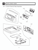 Part Location Diagram of EBR62707610 LG PCB Assembly,Main