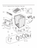 Part Location Diagram of EAD60870403 LG HARNESS,MULTI