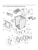 Part Location Diagram of EAD60843508 LG Harness,Multi