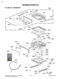 DRAWER PARTS I Diagram and Parts List for LRG3097ST LRG3097ST/00 LG Range