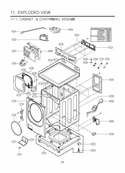 Part Location Diagram of AGL73077901 LG PANEL ASSEMBLY,CONTROL