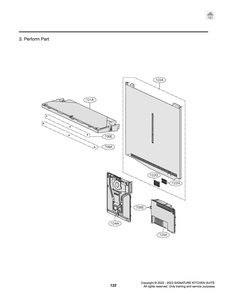 Perform Part Diagram and Parts List for GR-825FGPRM ASWCNA0 LG Refrigerator