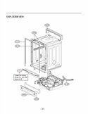 EXPLODED VIEW Diagram and Parts List for LDF7932WW ABWEEUS LG Dishwasher