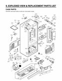 Part Location Diagram of 5072JA3003E LG Damper,Noise