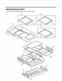 REFRIGERATOR PARTS Diagram and Parts List for LFX28977ST LFX28977ST/ 03 LG Refrigerator