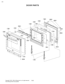 Part Location Diagram of AGM75509806 LG PARTS ASSEMBLY
