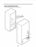 WATER AND ICEMAKER PARTS Diagram and Parts List for LFC25770SB AWB6LGA LG Refrigerator