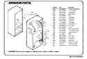 Refrigerator Exploded View 1 Diagram and Parts List for 71013  LG Refrigerator
