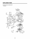 Part Location Diagram of 3111JA1044E LG Case Assembly,Magic Room
