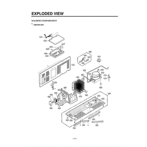 Section 2 Diagram and Parts List for LRSPC2031BK AWBCLGA LG Refrigerator
