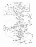 DRAWER PARTS Diagram and Parts List for LSE3092ST LSE3092ST/00 LG Range