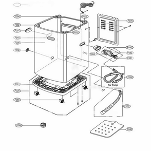Part Location Diagram of 4802EY3003A LG PIVOT,UPPER