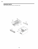 FREEZER PARTS Diagram and Parts List for LFX23961SB LFX23961SB /02 LG Refrigerator