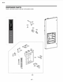 Part Location Diagram of ABN72909907 LG CAP ASSEMBLY,DUCT