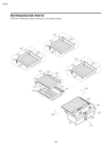 REFRIGERATOR PARTS Diagram and Parts List for LBC22520SW LBC22520SW /02 LG Refrigerator