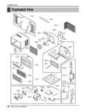 Part Location Diagram of 3091A10071A LG Cabinet Assembly,Single