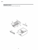 FREEZER PARTS Diagram and Parts List for LDC22720ST LDC22720ST /02 LG Refrigerator