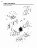 MACHINE COMPARTMENT EXPLODED VIEW Diagram and Parts List for LSC27931ST LSC27931ST /03 LG Refrigerator
