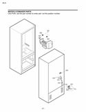 WATER & ICEMAKER PARTS Diagram and Parts List for LFC20760SB AWB3LGY LG Refrigerator