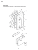 DOOR PARTS Diagram and Parts List for LRBN20512SW LRBN20512SW /01 LG Refrigerator