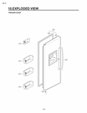 Part Location Diagram of MAN61847301 LG Basket,Door