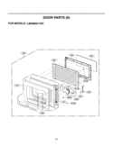 DOOR PARTS II                 S Diagram and Parts List for LMHM2017ST LMHM2017ST/01 LG Microwave