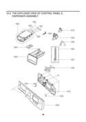 Part Location Diagram of AGL73194702 LG Panel Assembly,Control