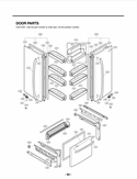 Part Location Diagram of ADC55510572 LG DOOR ASSEMBLY,REFRIGERAT