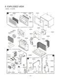 Part Location Diagram of AEC73117401 LG Guide Assembly,Air