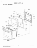 Part Location Diagram of MCR61922701 LG Decor,Door