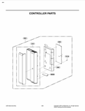 CONTROLLER PARTS Diagram and Parts List for LSMH207ST CSBEVKG LG Microwave