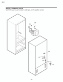 WATER & ICEMAKER PARTS Diagram and Parts List for LFC20760SB AWB4LGY LG Refrigerator