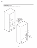 ICEMAKER PARTS Diagram and Parts List for LFC23760SB LFC23760SB /03 LG Refrigerator