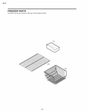 FREEZER PARTS Diagram and Parts List for LRBC20512SW LRBC20512SW /02 LG Refrigerator