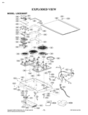 EXPLODED VIEW Diagram and Parts List for LSCE305ST  LG Range