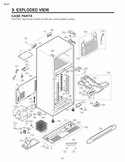 Part Location Diagram of 3551JJ1020C LG Cover Assembly,PCB